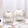 Bolsos de mano, monederos para mujer, bolso de noche redondo con perlas, bolsos de mano acrílicos, Mini bolso de mano, monedero para mujer, fiesta, boda, entrega de eventos, Acce Dhuwu