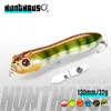 Baits Lures HuntHouse IMAKATSU Trairao topwater lure Pencil long casting fishing for Bass Pike Crazy surface darter sound loud 230307