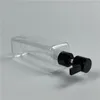 Bottiglie di stoccaggio Trasparente 500ml X 20 Pompa per lozione ricaricabile stile INS Bottiglia quadrata Dispenser di plastica vuoto per shampoo Gel doccia per il corpo
