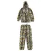 Survêtements pour hommes Leafy 3D Forest Camouflage Suit Outdoor Field Leaf Hunting SuitMen's