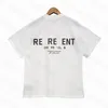 2023 Summer Mens T-shirts Loose Fashion Brands Cottons Tops Man s shirt Luxurys Clothing Street letter Impression graphique Tees Sleeve Clothes T-shirts