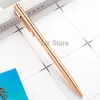 Metal Electroplate Ballpoint Pens Student Teacher Writing Ball Point Pen Gold School Office Business Signature Pen Th0817