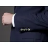 Męskie garnitury Blazers Suit Men Tuxedo Custom Made Wedding Suits for Men Dilarno Light Blue Mens Suits With Pants Costume Sur Mesure Homme 230307