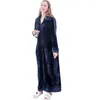 Women's Sleepwear Womens Bathrobe Dressing Gown Male Soft Warm Coral Fleece Long Winter Kimono Flannel Bath Robe Nightgown