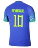 2022 2023 Brazils soccer jerseys L.PAQUETA NEYMAR VINI JR. 22 23 P.COUTINHO RICHARLISON football shirt G.JESUS T.SILVA BRUNO G. PELE CASEMIRO men women sets jersey