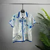 Men's Plus Tees Polos 2023 Été Nouveau Crew Fashion Coup T-shirt Coton Short Shirt Hawaiian Beach Imprimer Shirt Y8S73