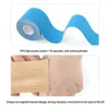 Elbow Kne Pads 12Rollslot Kinesiology Tape Athletic Sports Tapes Waterproof Shoulder Ankle Adhesive Bandage 253857510cm 230307