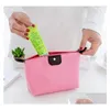 Cosmetic Bags Wholesale Candy Cute Womens Lady Travel Makeup Bag Pouch Clutch Handbag Hanging Toiletries Kit Jewelry Organizer Drop Dh6Vj