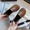 Kledingschoenen slippen loafers voor vrouwen wit leer comfortabel brede voeten lage hiel dames oxford casual zapatos plus mize 43 230307