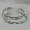 2023 nouveaux bijoux de mode de haute qualité de luxe pour double oeil coeur oiseau fleur et phrase amour série Bracelet