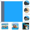 Outdoor-Pads Wasserdichte Campingmatte Stranddecke Tragbare leichte Matratze Picknick Tourismus Bodenteppich Faltzelt 230307