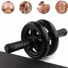 Ab rolos sem ruído roda abdominal rolo ab com esteira para ginásio treinador muscular exercício equipamentos de fitness 230307