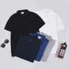 Designer Luxury Men's Polo Shirts Luxury Black and White och olika stilar Skjorta LAPEL Kort ärm Casual Embroidery Classic Tees