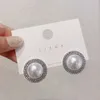 Ohrstecker Perlenohrringe Echte natürliche Süßwasserperle 925 Sterling Silber Ohrringe Perlenschmuck für Wemon Hochzeitsgeschenk