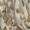 Koce futra koc naturalny patchwork prawdziwy rzut fabrycznie poduszki prądowe miękkie