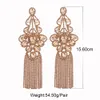 Ear Cuff Long Tassel Earrings Drop Earrings For Women Statement Crystal Dangle Earrings Fashion Jewelry Wholesale 230306