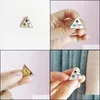 Épingles Broches 100 Pcs Sur Mesure Épinglettes Et Broche Maçons Maçonnerie Métal Émail Badge Maçonnique Rite Écossais Shriners Triangle Sq Dhpjo