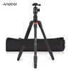 Tripods Andoer 153cm/60in Portable Camera Tripod Stand Aluminum Alloy With Ball Head Carry Bag For DSLR Camcorder Smartphone