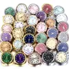 Clasps ganchos Noosa Vidro Vidro 18mm Button Snap Jeia Sier Gold Working Watch for DIY Snaps Bracelet Drop Drop Deliver