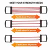 Bandas de resistencia Pull Rope Sport Set Ejercicio Fitness Tubos de goma Banda Estiramiento Entrenamiento Gimnasios en casa Entrenamiento Elástico 230307