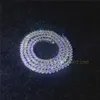 USA gorący produkt 925 Srebrny łańcuch tenisowy VVS Diamentowa biżuteria MOISSANITE Tinnis Łańcuch tenisowy