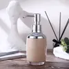 Fashion Bath Tools 285ml Liquid Soap Dispenser Dubbele acryl Lege persflessen voor shampoo douchegel Hotel badkamer gereedschap