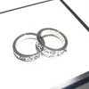 20% off all items 2023 New Luxury High Quality Fashion Jewelry for hip hop punk Thai silver pair ring for men and women