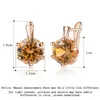 Charm Shuangr AAA CZ Element Stud -oorbellen voor vintage Crystal Earrings Statement Wedding Women G230307