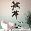 Väggklistermärken Coconut Tree 3D Akryl Väggklistermärken vardagsrum Dekoration Bakgrund 230307