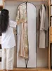 Sacs de rangement 180x60cm vêtements couverture anti-poussière Non-tissé maison étanche à l'humidité garde-robe suspendus vêtements sac costume robe