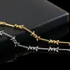 Chains Arrived Women Choker Necklace Fashion Punk Link Chain Simple Glossy Hip Hop Iced Out Mens Thin JewelryChains