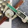 A marca completa da marca assiste homens estilo automático de luxo mecânico com o logotipo strap relógio CA 82