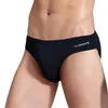 Underpants 3pcs/pacote de calcinha masculina algodão respirável masculino confortável calcinha sólida lingerie lingerie plus size