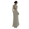 Party Dresses Wedding French Simple P ography Spring And Summer Backless Long Sleeve Arm Covering White Satin 230306