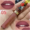 Lip Gloss Cmaadu Lipstick Magic Magic Magic Metal Metal Skl Y líquido veet impermeável Drop Entrega Saúde Maquiagem de beleza Lips Dhoff