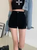 Pantaloncini da donna ad alta vita Donne magra in stile coreano Daily Ladies Sexy Streetwear Streetwear Leisure All-Match Summer Denim pantaloni
