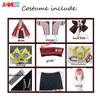 Costumi anime Genshin Impact yae miko guuji yae cosplay come kawaii cos wigs scarpe giochi abiti abiti abiti da abbigliamento di Halloween arriva per le donne Z0301