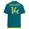 2023 LA Galaxy CHICHARITO Mens Soccer Jerseys SHARP D.COSTA BRUGMAN AAREZ BOYD AGUIRRE Away 3ème maillot de football uniformes à manches courtes