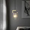 Люстры современные хрустальные светодиодные подвесные светильники спальня для спальни приколка для подвесной лампы