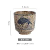 Cups Saucers Japanese Retro Ceramic Tea Cup Small 150ml Single Set Accessories Master Drinking