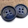 3 Colors Special Design Letter Resin Buttons for Shirt Sweater Cardigan Round Diy Sewing Button with Stamp