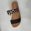 Sandals Women Summer Beach Slippers Women's Casual Vintage Animal Prints Shoes Outdoor Female Slides Plus Size