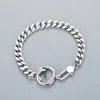 Bracciale da uomo di lusso in acciaio inossidabile braccialetti con ciondolo fantasma da donna bracciale da uomo di design braccialetto di moda gioielli da coppia 16 cm 18 cm 20 cm 22 cm molti stili