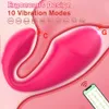 Vibromasseurs APP télécommande gode pour femmes sans fil Bluetooth G Spot femme clito vibrant culotte oeuf avec 2 moteurs 230307