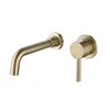 Bathroom Sink Faucets SKOWLL Wall Mount Tub Filler Modern Faucet With 360 Swivel Spout Single Handle Vessel Gold PX-12