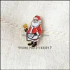 Pins broches 50 stcs meester schort revers pin santa masonic kerst badge mason cartoon kerstmannen aangepaste email metal pins broche dro dhlpk