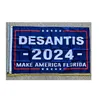 Latest Design 3 5 Feet 100D Polyester Ron Desantis Flag 90 150cm Home Garden Banner Decorations For US Presidential Election NEW