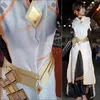 Costumes d'anime jeu Genshin Impact Rex Lapis Morax tenues de Cosplay Zhongli Cosplay est livré ensemble complet Cos Morax costume de jeu pour Halloween Zhong Li Z0301