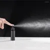 Bottiglie di stoccaggio 100pcs 15/30/50 ml Black Black Airless Shampoo Lozione Spray Refilable Plastic Conteiner vuoto