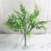 Dekorativa blommor 7-Pong Artificial Adiantum Hushållsprodukter Vase Family Decoration Wedding Accessories Ta bort falska växter